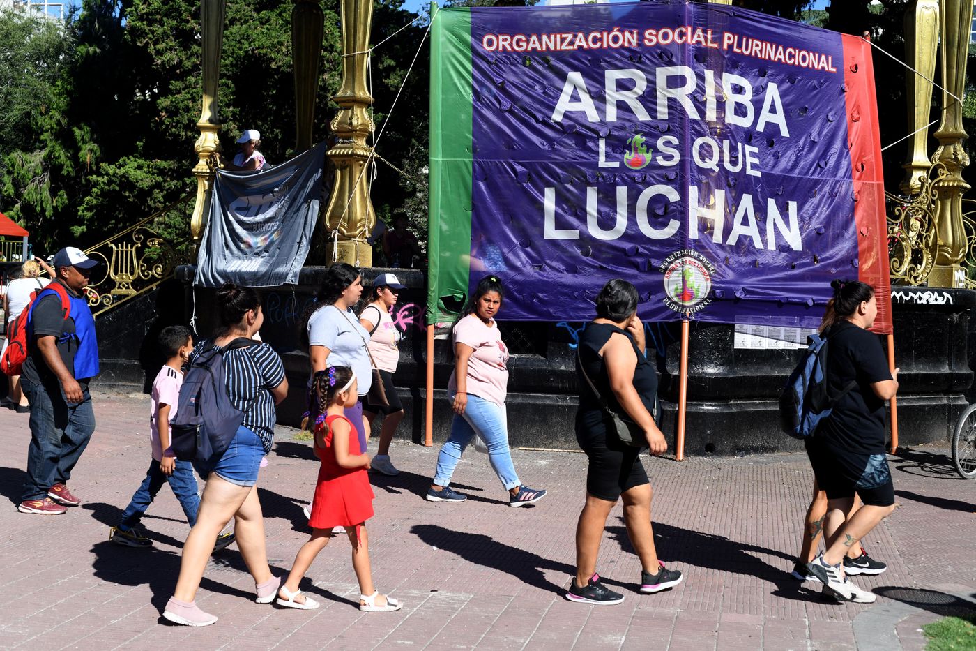 Organizaciones Sociales Protestaron Contra Javier Milei Ollas Vac A En