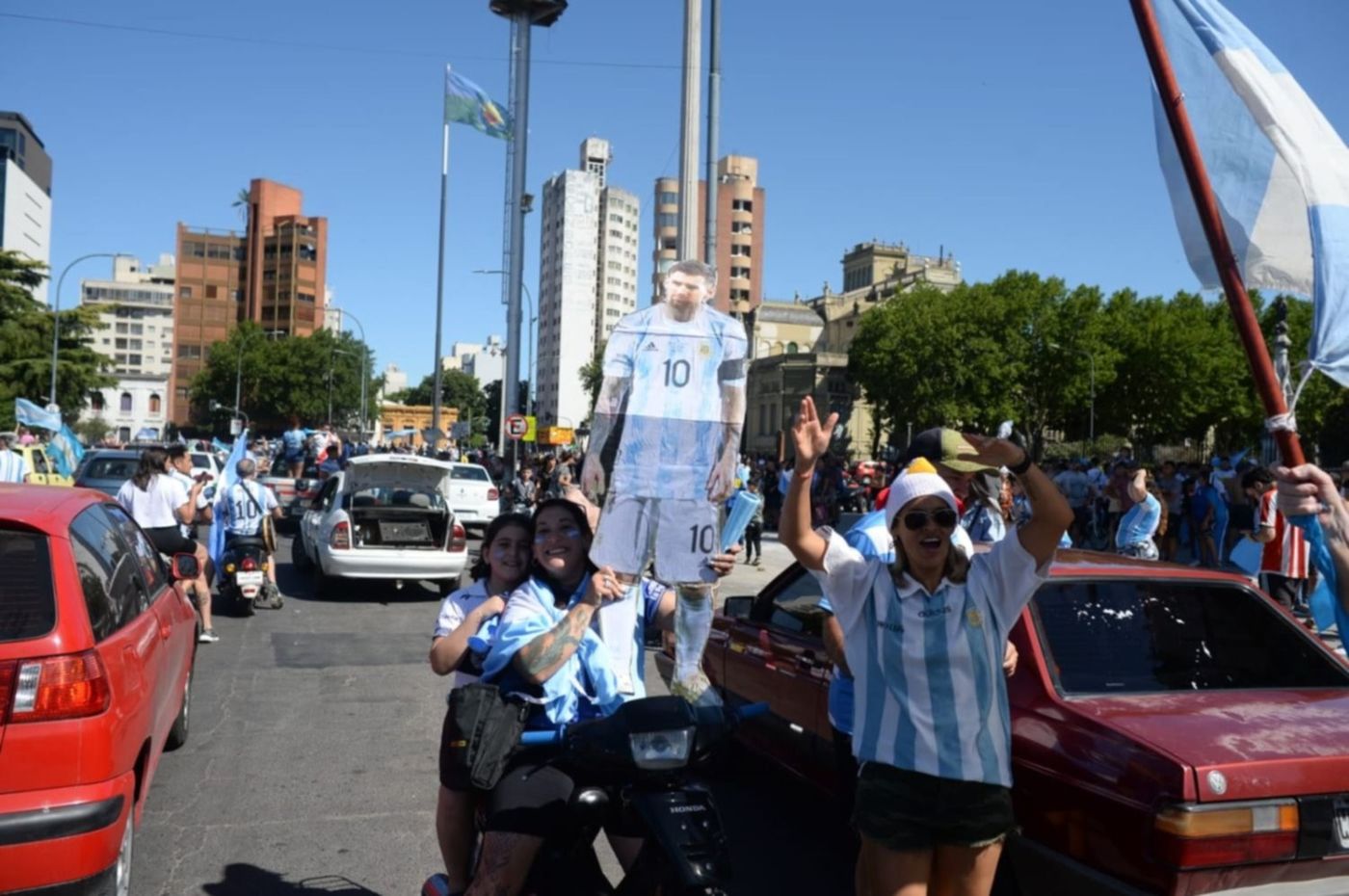 Vamos Argentina Los festejos en La Plata tras la obtención del