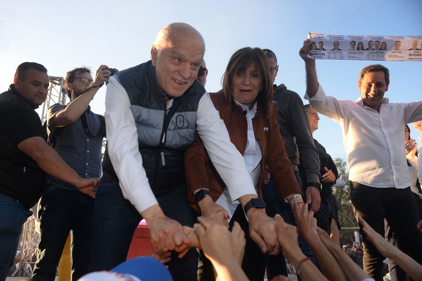 Patricia Bullrich Visit La Plata Junto A Julio Garro Somos La Nica