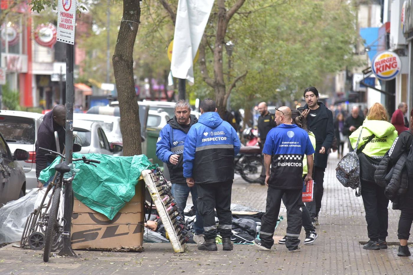 Cuáles son las cuadras de La Plata más afectadas por la venta ambulante