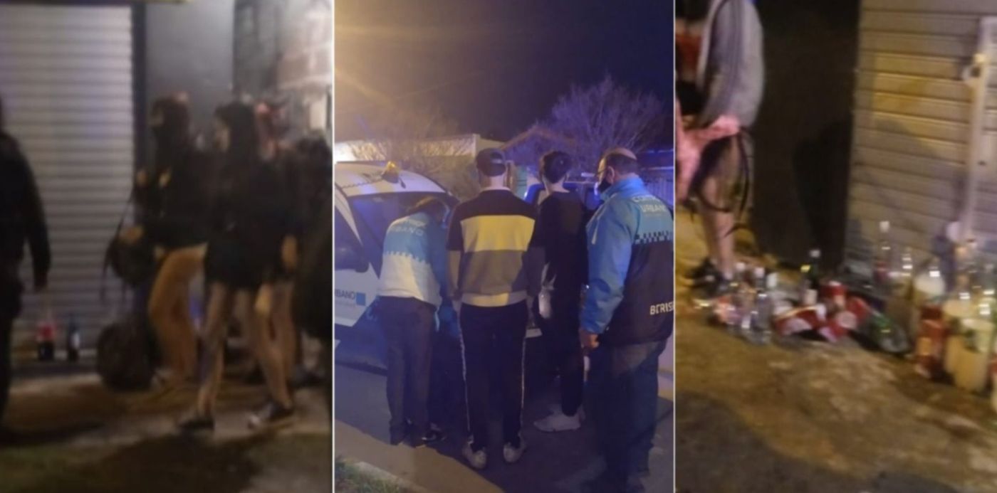 Desactivaron una fiesta clandestina en la región donde había 140 jóvenes