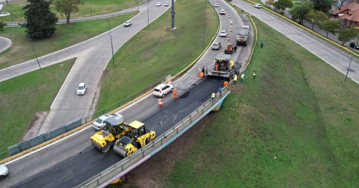 La Obra De Repavimentaci N De Camino Centenario Entr En Su Etapa Final