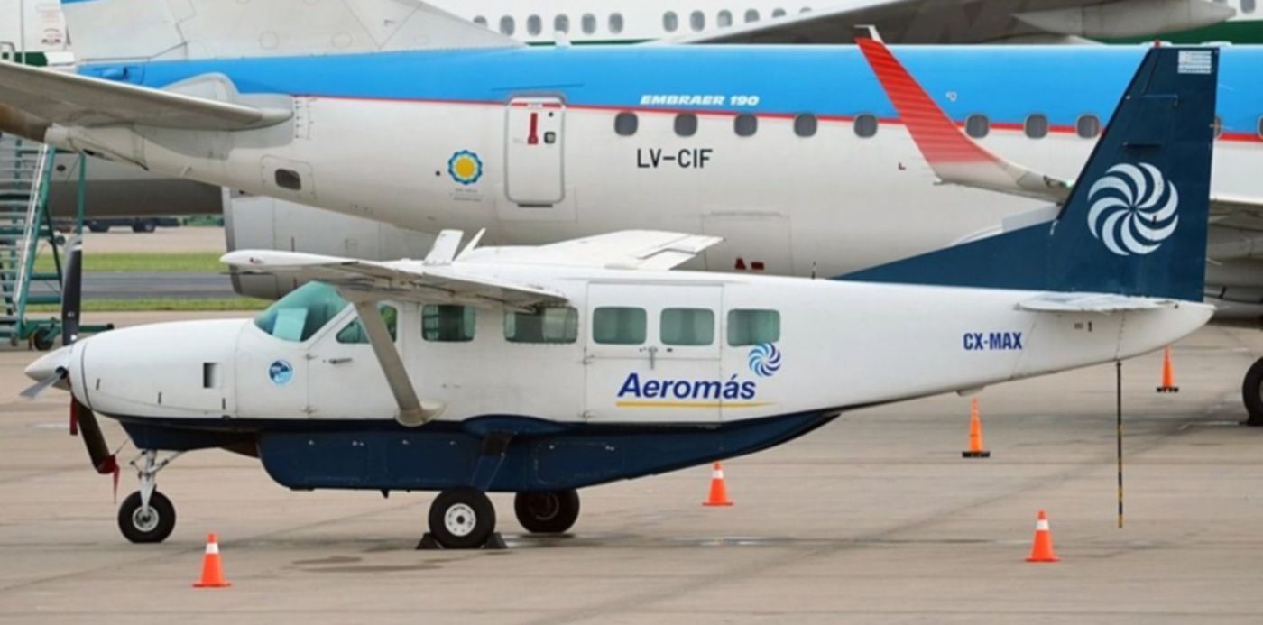 Así era el Cessna Grand Caravan que se estrelló con dos hombres a bordo