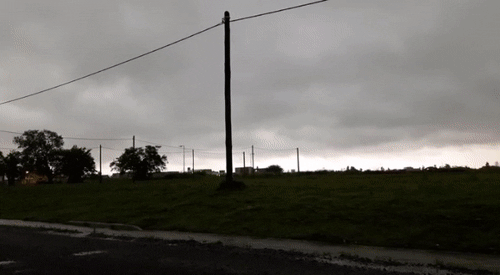 video: asi cayo el rayo que sacudio a la plata esta manana