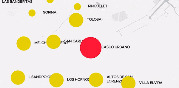 barrio por barrio, asi es el mapa de los contagios de coronavirus en la plata