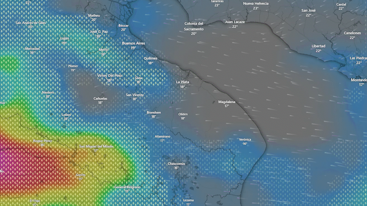 Pronóstico del tiempo La Plata: elevan a NARANJA el alerta por tormentas y lluvias