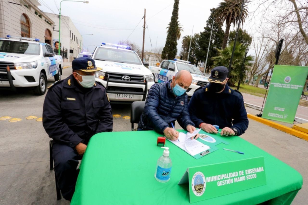 Ensenada se equipó contra el delito y compró cinco camionetas para  patrullar la ciudad