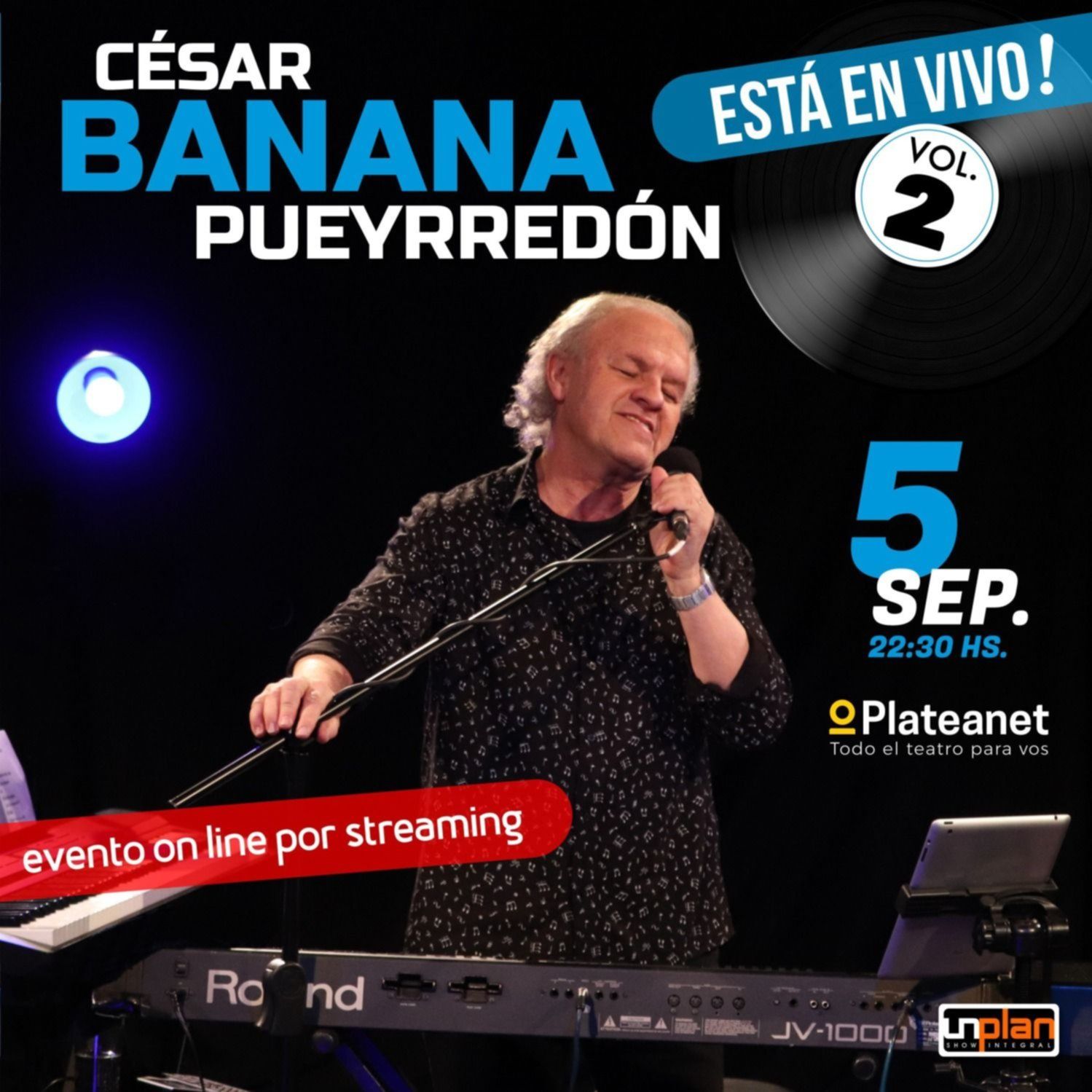 Volumen 2 César Banana Pueyrredón vuelve a traspasar la pantalla con