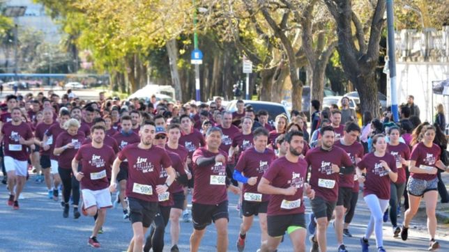 ya se corre en la plata la maraton solidaria in motion por el hospital de ninos