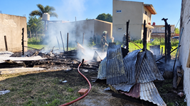un hombre de 34 anos murio en la plata tras quedar atrapado en un incendio