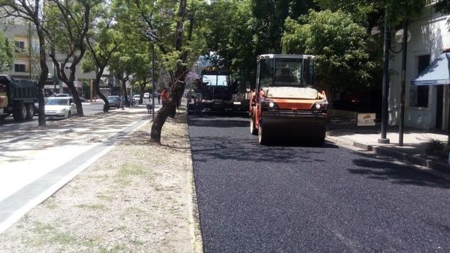 anuncian cortes y desvios en diagonal 73 y la avenida 60 por obras de pavimentacion