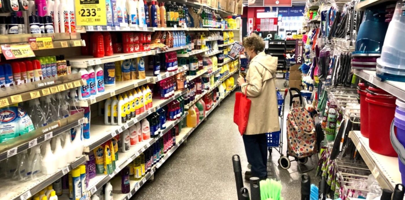 supermercado góndola precios