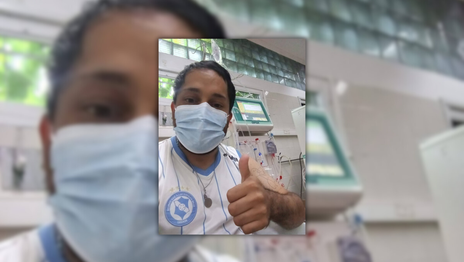 Es de La Plata, espera un trasplante de riñón y pide ayuda para terminar la habitación donde se recuperará