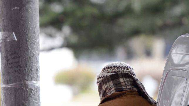 el invierno se hace sentir en la plata con un martes muy frio