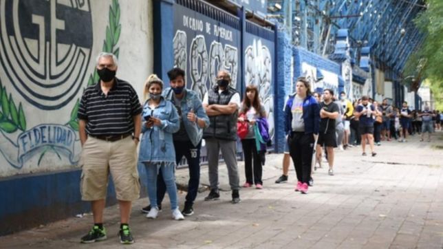 asi es el operativo de la venta de entradas para el partido entre gimnasia y liniers