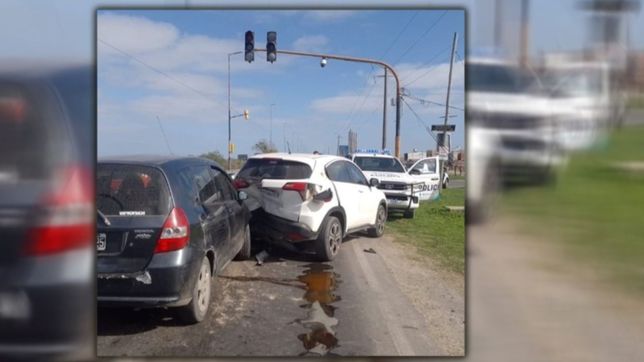 una nena de berisso fue hospitalizada por los golpes que sufrio en un choque