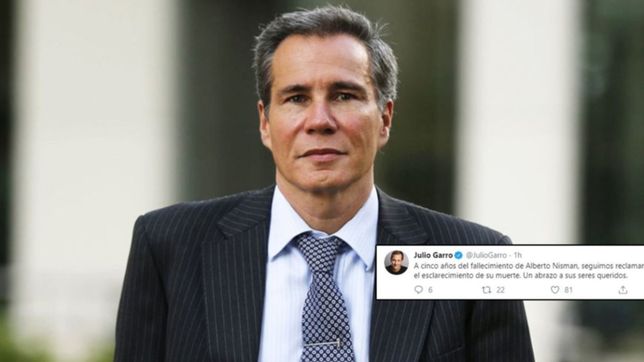 el mensaje del intendente garro por un nuevo aniversario de la muerte del fiscal alberto nisman