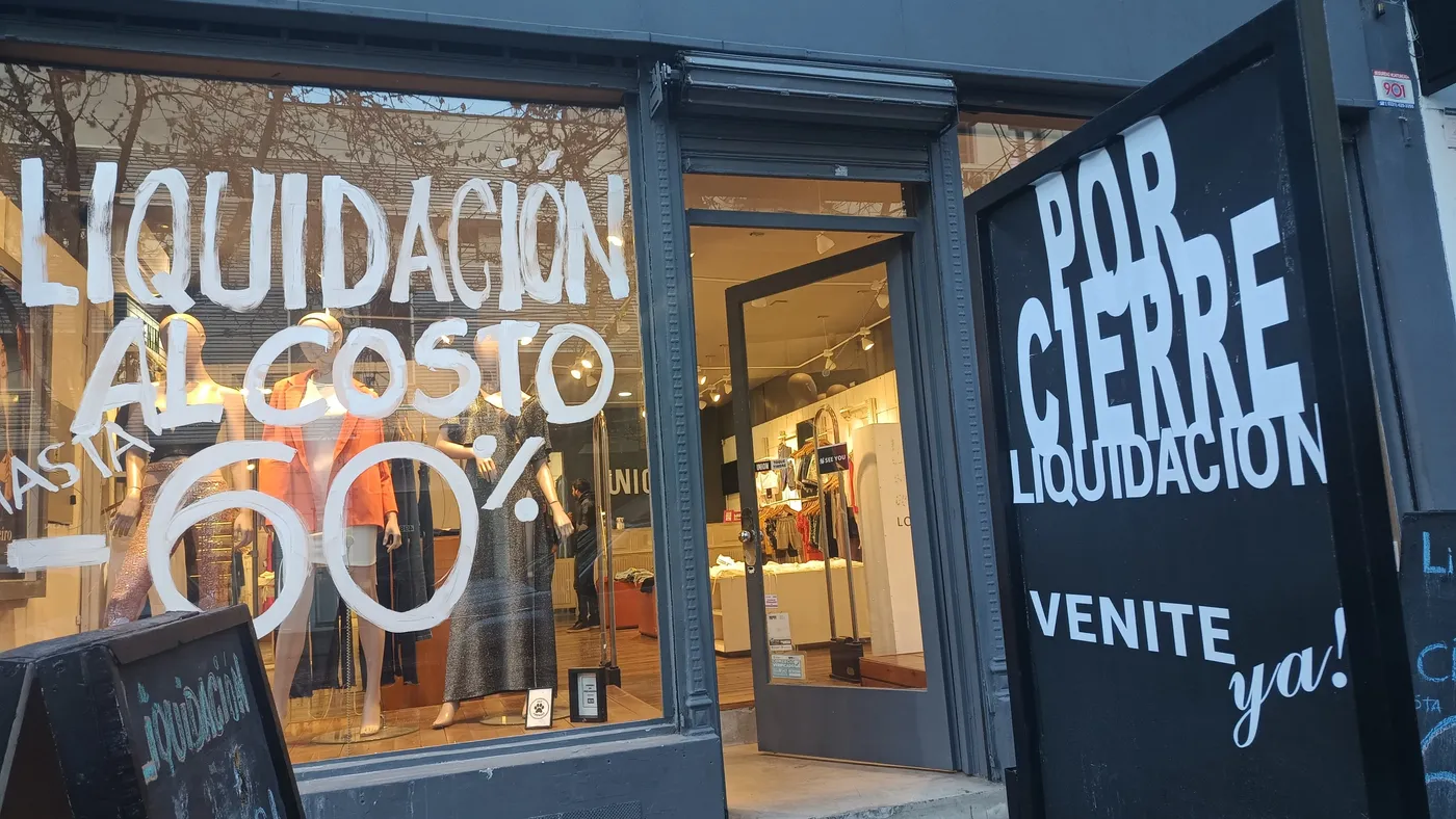 Tienda Unión comercio cerrado La Plata Soho