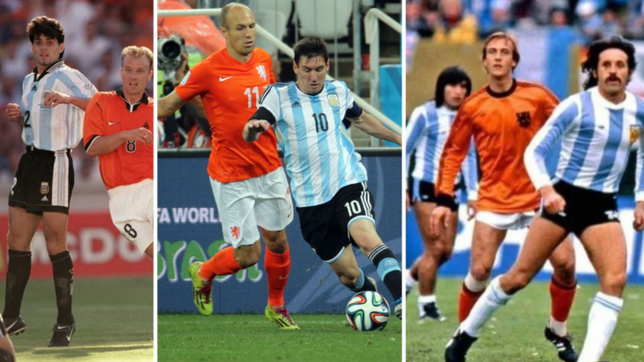 argentina ya palpita el duelo con paises bajos: ¿cuales son los antecedentes y las perlas?