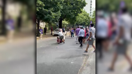 militantes libertarios se enfrentaron con seguidores de fuerza patria en pleno centro de la plata militantes libertarios se enfrentaron con seguidores de fuerza patria en pleno centro de la plata