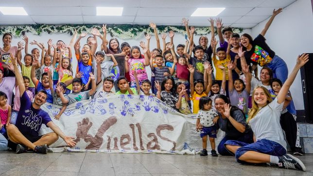 la ong huellas cumple 17 anos colaborando con geriatricos y hogares de ninos
