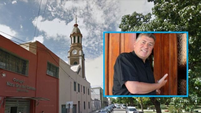 el cura acusado de abuso sexual renuncio y no llega a la escuela de tolosa tras los reclamos
