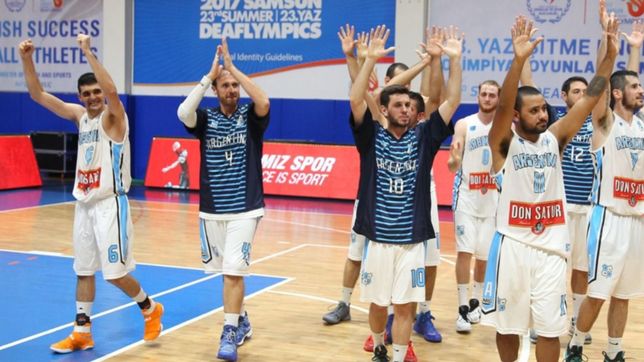 la seleccion argentina de basquet de sordos juega en la plata antes de viajar al mundial