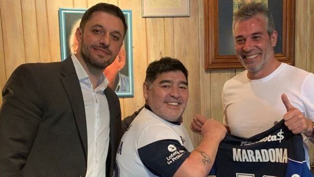 como, donde y cuando sera la presentacion de maradona como tecnico de gimnasia