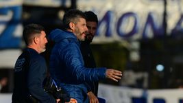 el pata pereyra valoro el triunfo de gimnasia y aviso que no piensa en nada mas que en el clasico