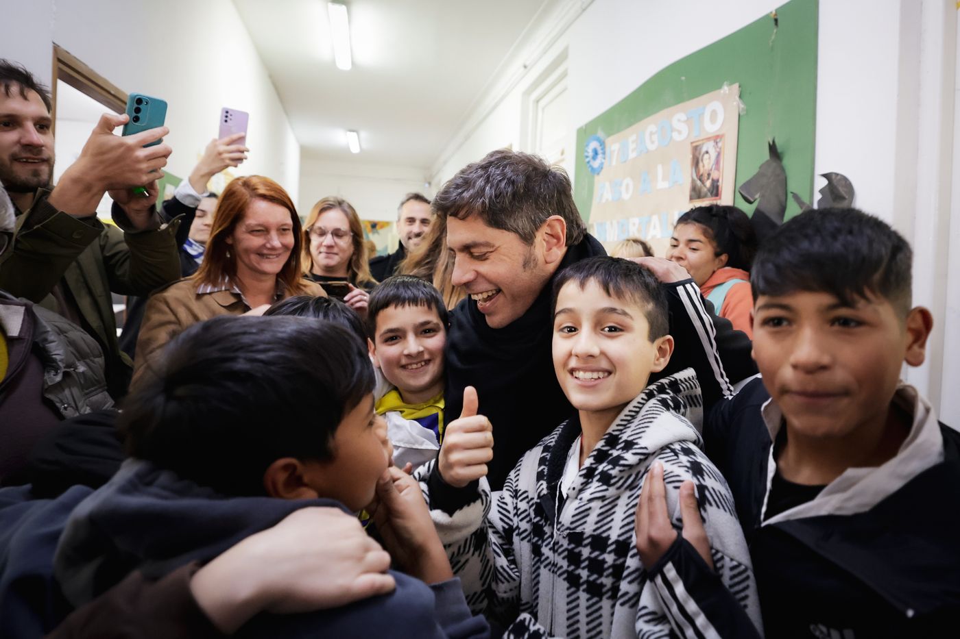 escuela 41 reinauguración axel kicillof