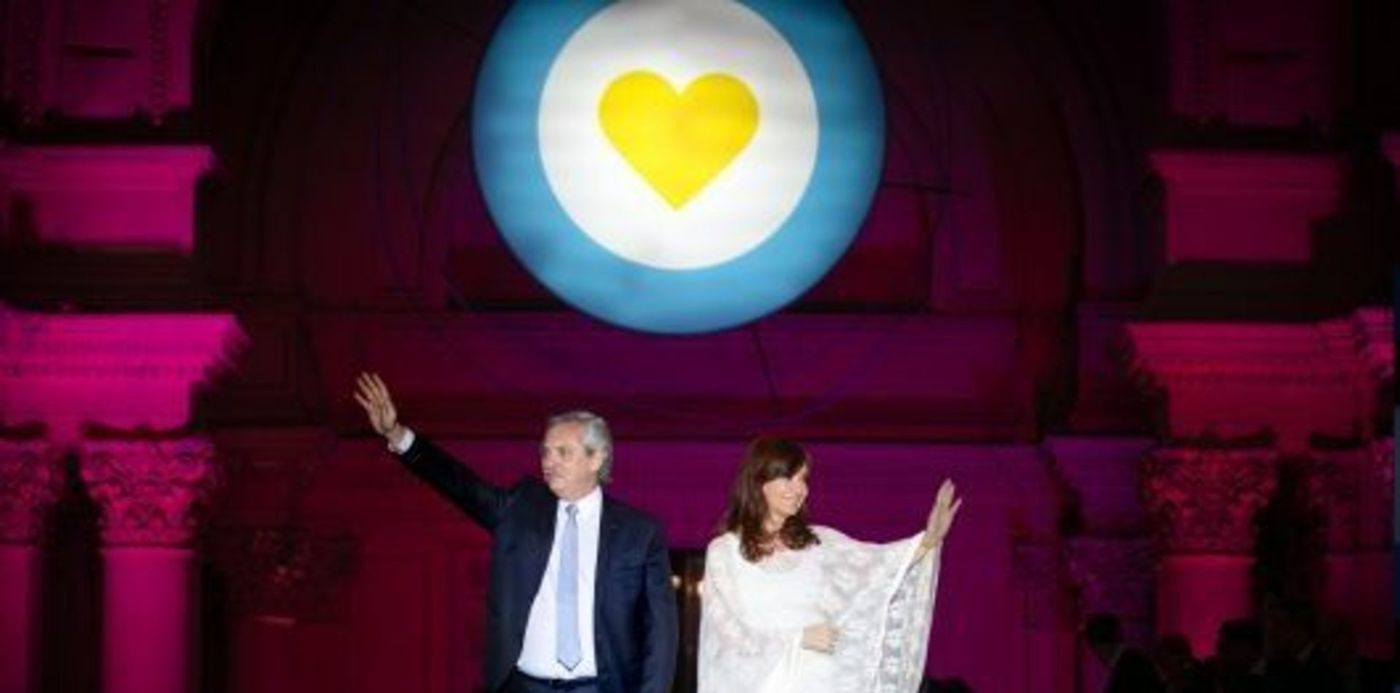 Alberto Fernández y Cristina Kirchner