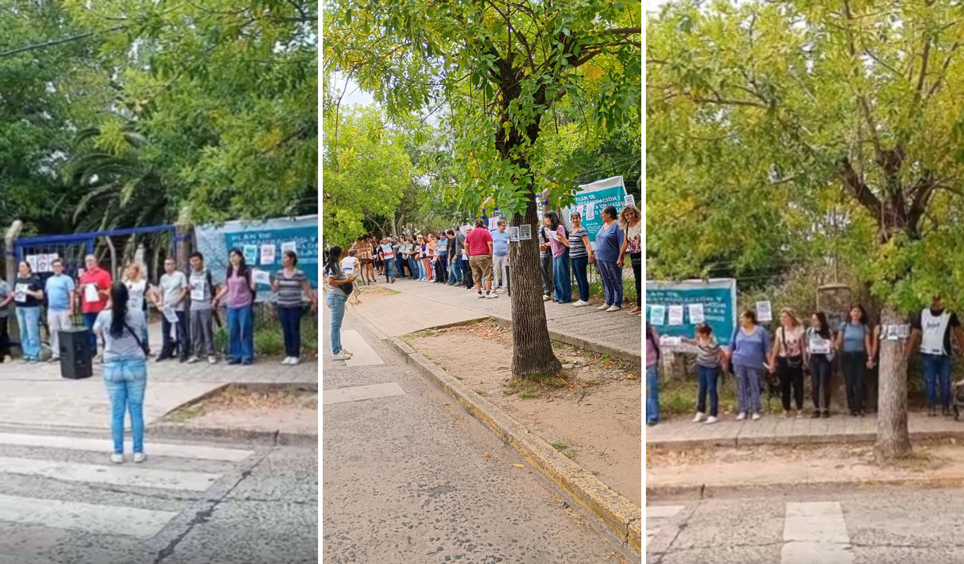 abrazo simbolico escuela media 12 gonnet