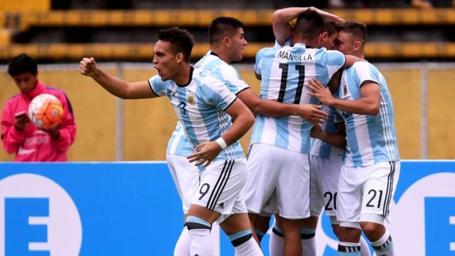 con dos jugadores de estudiantes, arranca el sueno sudamericano de la seleccion sub 20