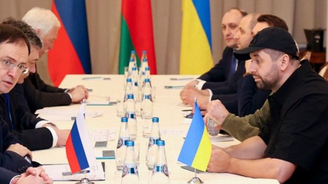 guerra rusia-ucrania: termino la reunion de negociacion y ambas partes guardan silencio