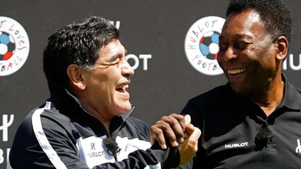El conmovedor homenaje a Pelé realizado desde las redes sociales de Diego Maradona