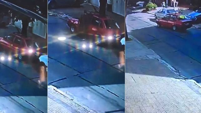 video: a plena luz del dia, forzo la puerta de un auto estacionado en la calle y se lo robo