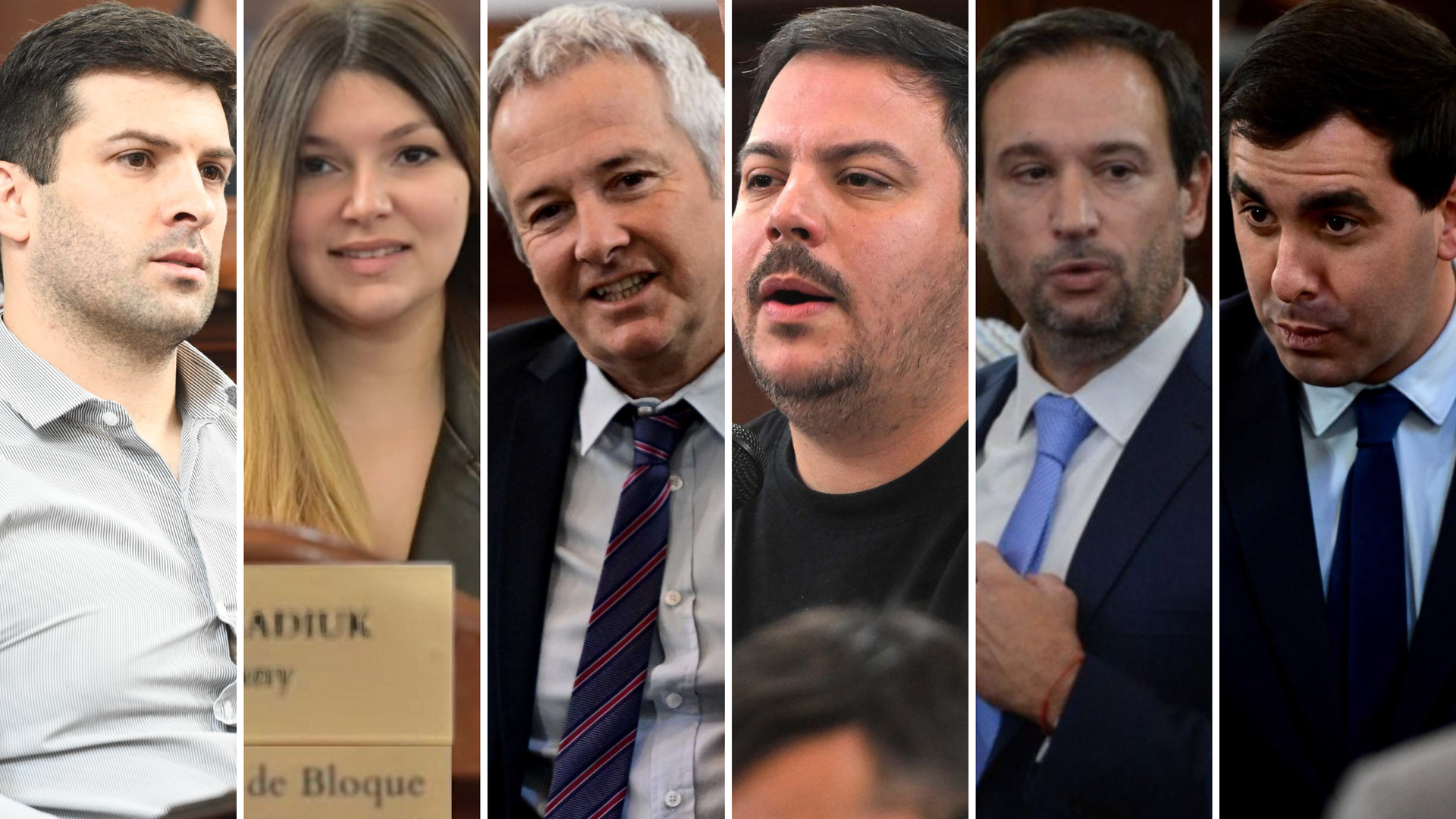 ¿Quiénes son y a qué sectores pertenecen los presidentes de bloque en el Concejo Deliberante?