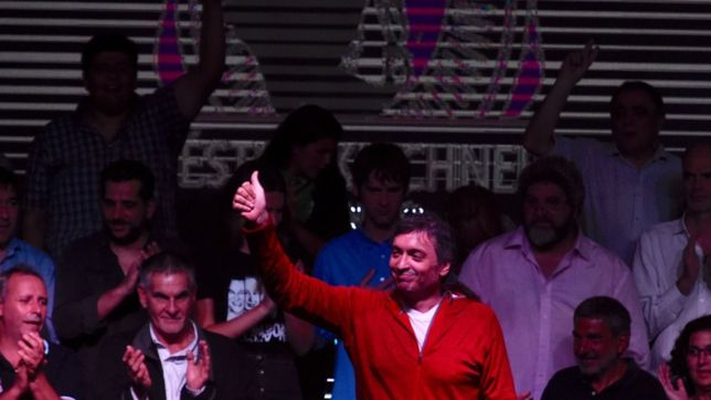 dieron de alta a maximo kirchner tras presentar una buena evolucion clinica