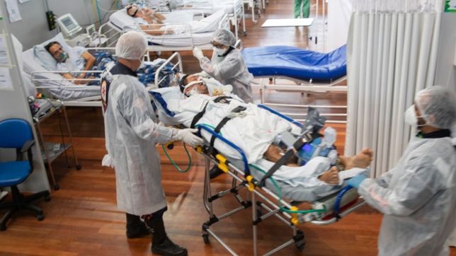 coronavirus en argentina: notable descenso en el numero de internados en terapia