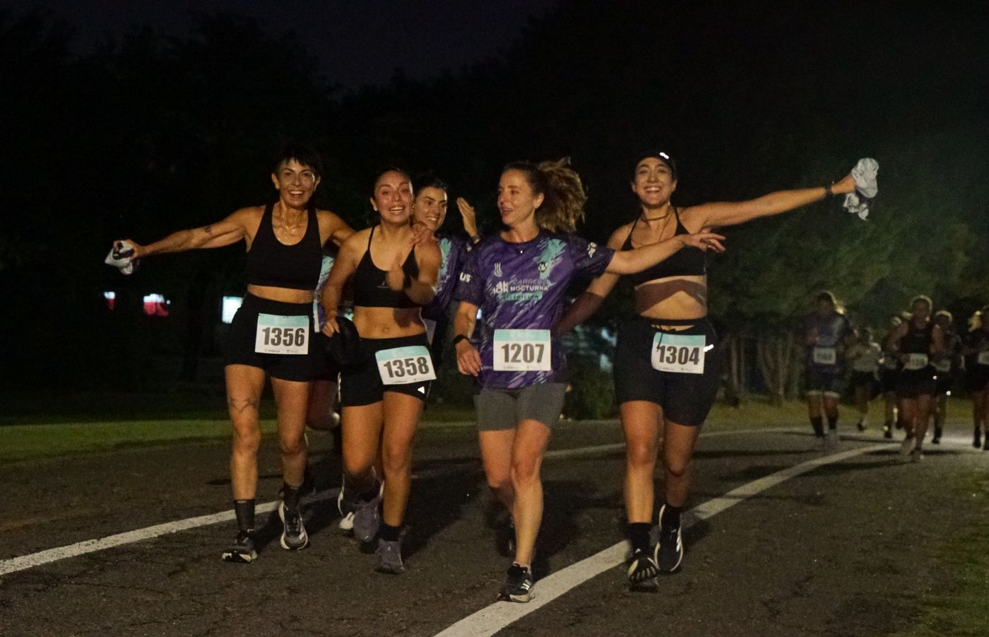El Club Universitario de La Plata celebró la sexta edición de la carrera nocturna organizada por la Fundación CULP