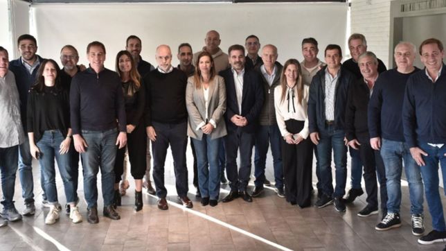 la mesa del pro se junto con larreta y crece el consenso por candidaturas unicas