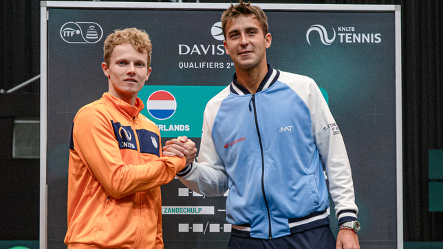 se confimaron los cruces de copa davis entre argentina y paises bajos: ¿cuando juega tomas etcheverry?