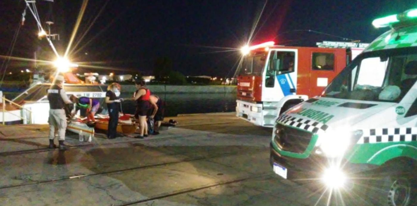 cayakistas rescatados