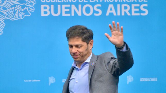 kicillof le reclamo a milei que le transfiera la obra del canal magdalena