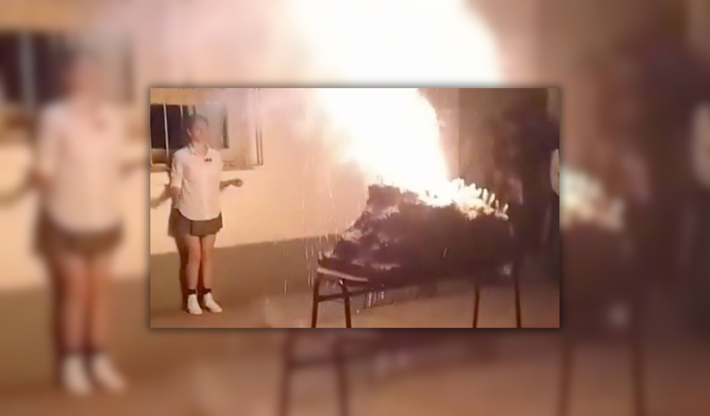 Explosión en la escuela de Pergamino