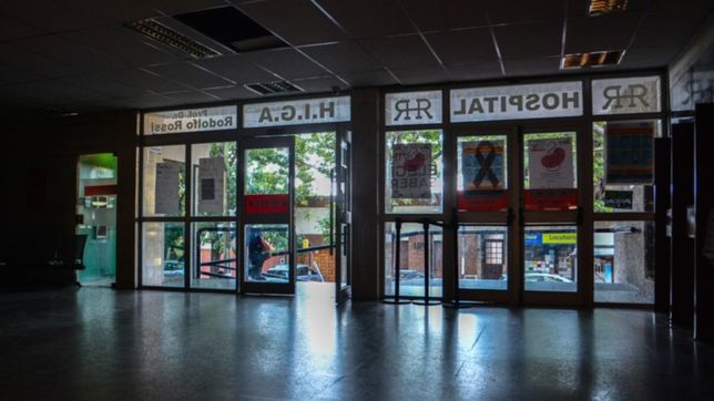 robo una moto en un supermercado y se quiso esconder en un hospital de la plata