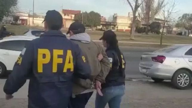 asi detuvieron al cabezon rodriguez, implicado en la causa por el crimen de johana ramallo