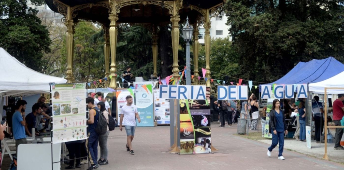 Feria del Agua en Plaza San Martín