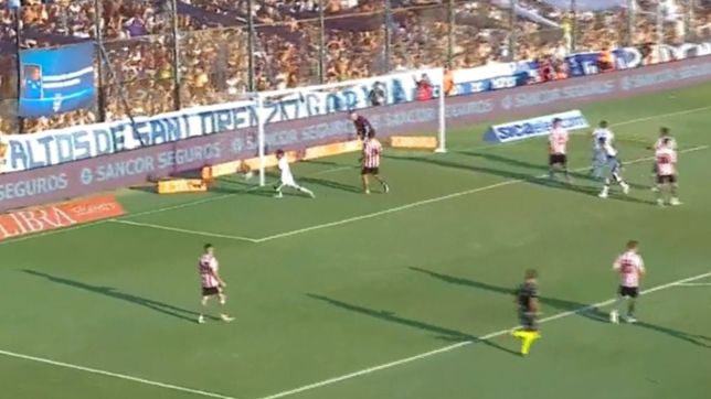 video: el gol de alan lescano que puso el 1 a 1 ante estudiantes