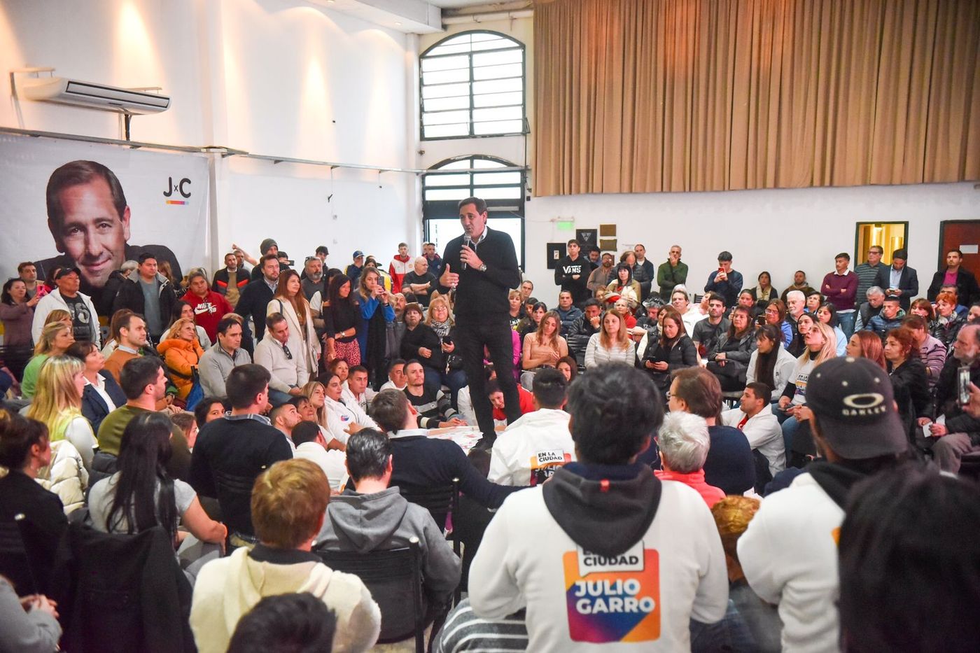 Julio Garro arengó a los fiscales Volver atrás no es una opción